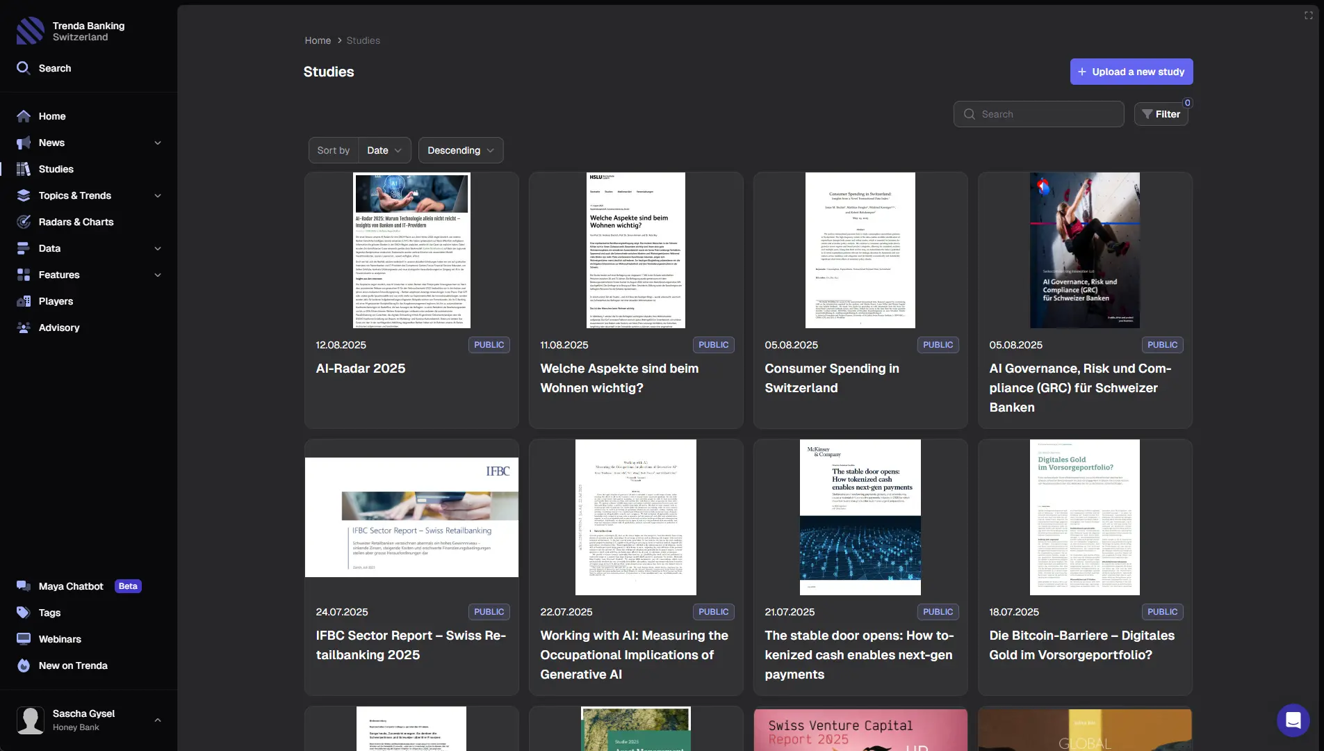 Trenda Study Repository